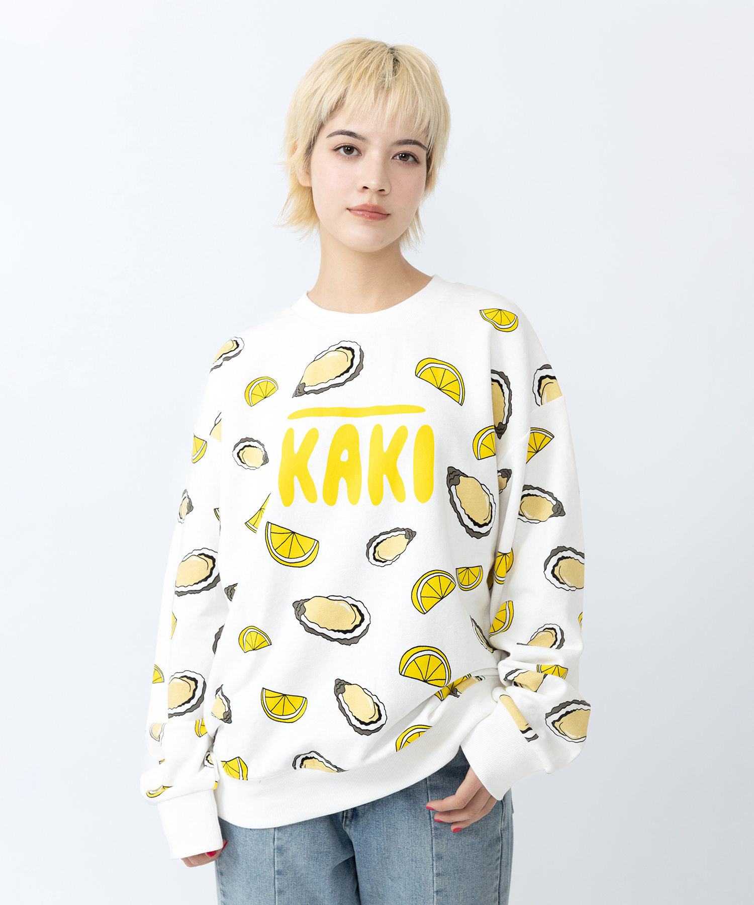 新サイズ】フード総柄スウェット[商品：PN16AW-077-6-15] - PUNYUS