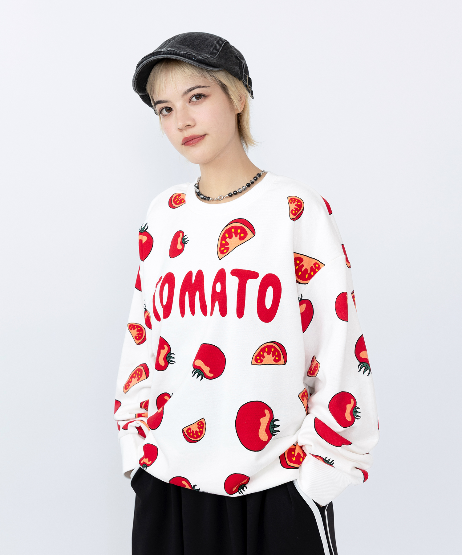 新サイズ】フード総柄スウェット[商品：PN18AW-018-6-15] - PUNYUS