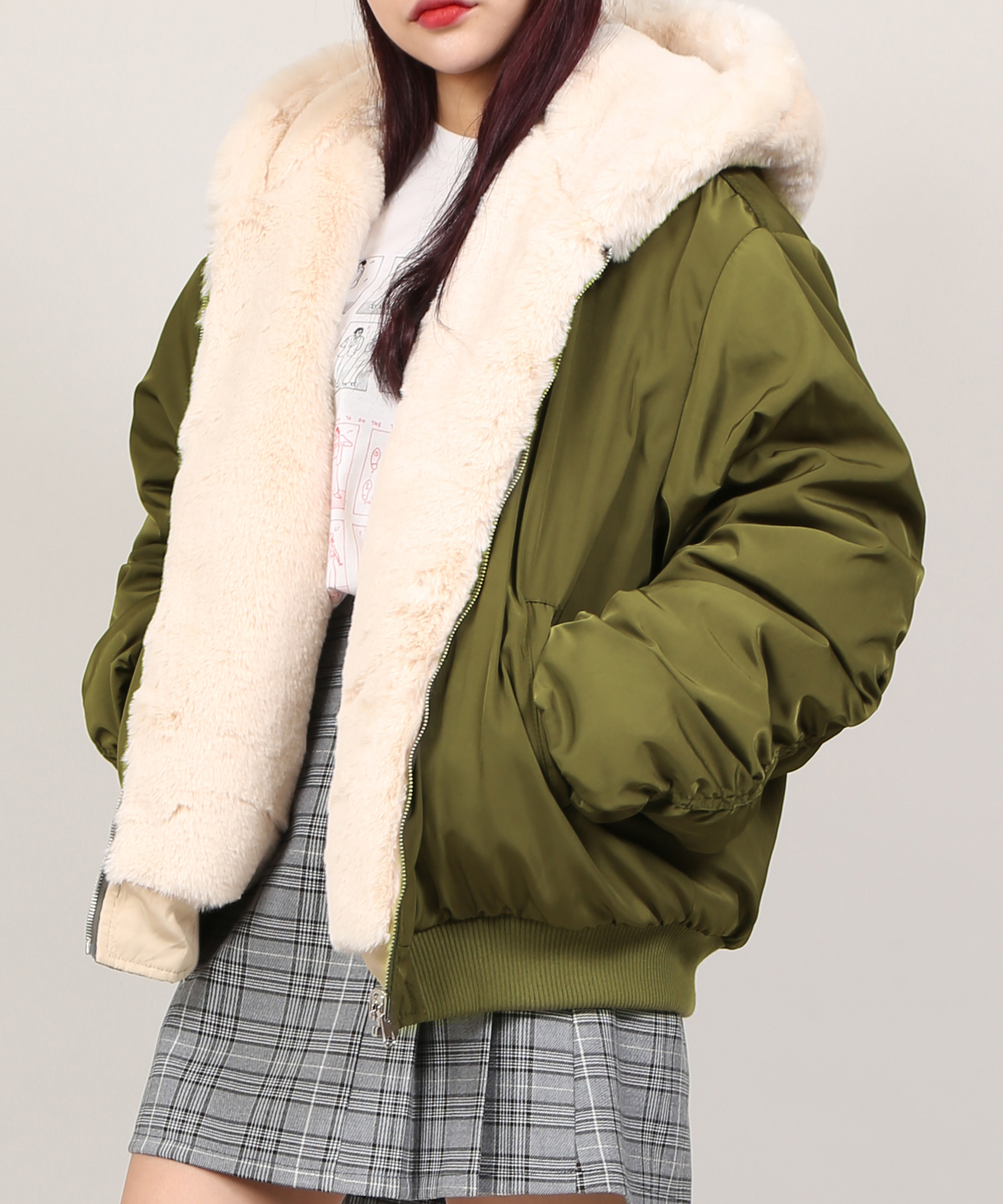 リバーシブルMA-1[商品：PN24AW-019] - PUNYUS Online Store