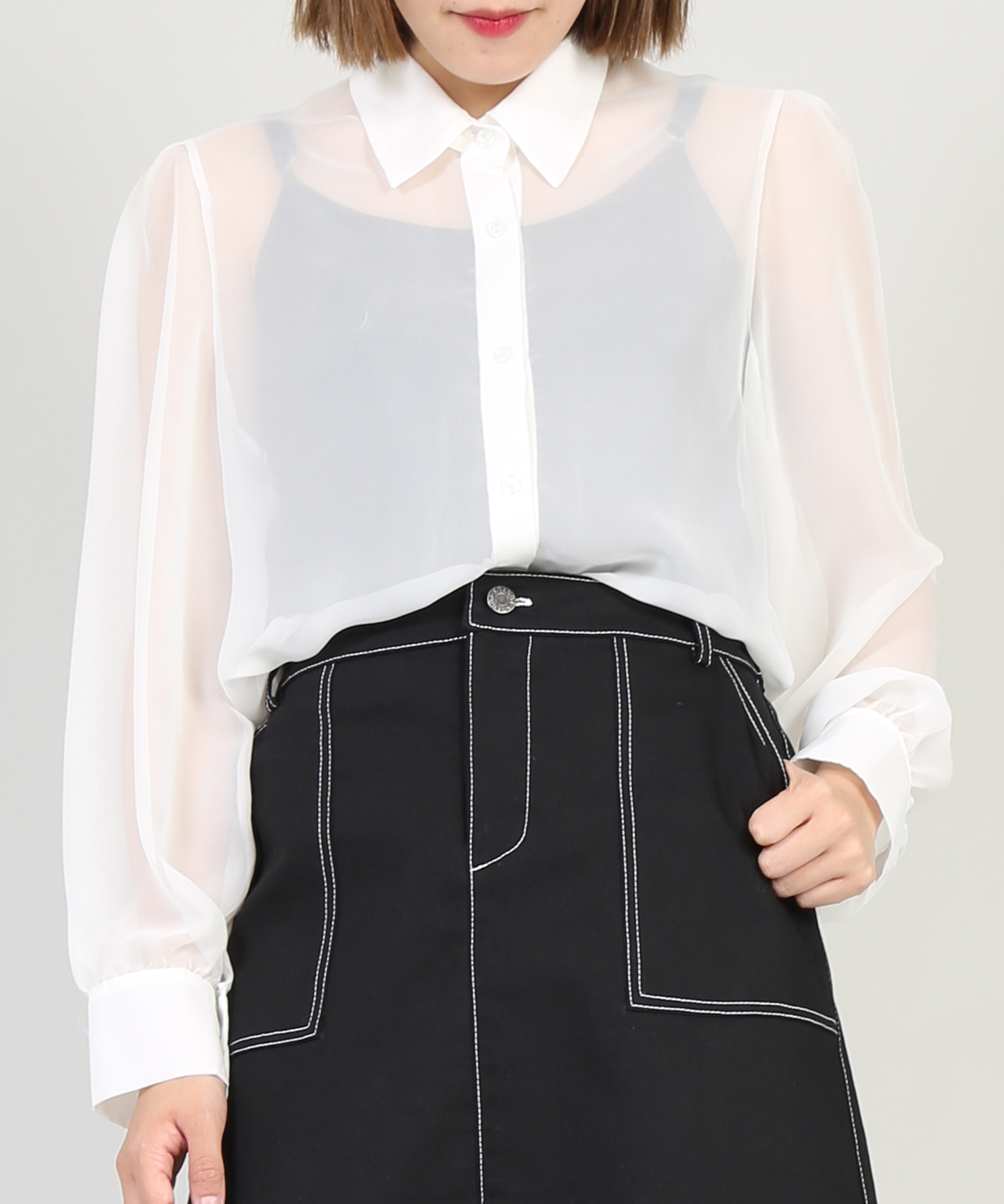 NFRAME シースルーブラウス PUNYUS Online Store / 公式通販