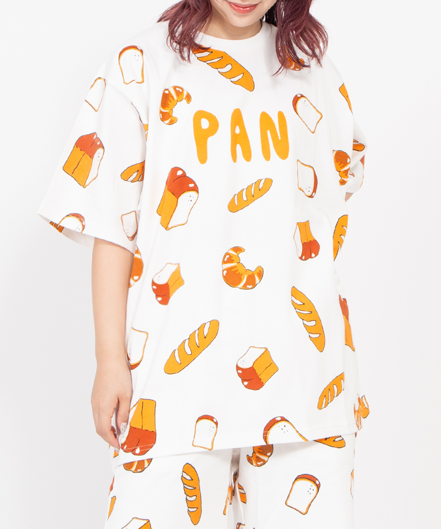 新サイズ】フード総柄Tシャツ[商品：PN21SS-029-15] - PUNYUS Online