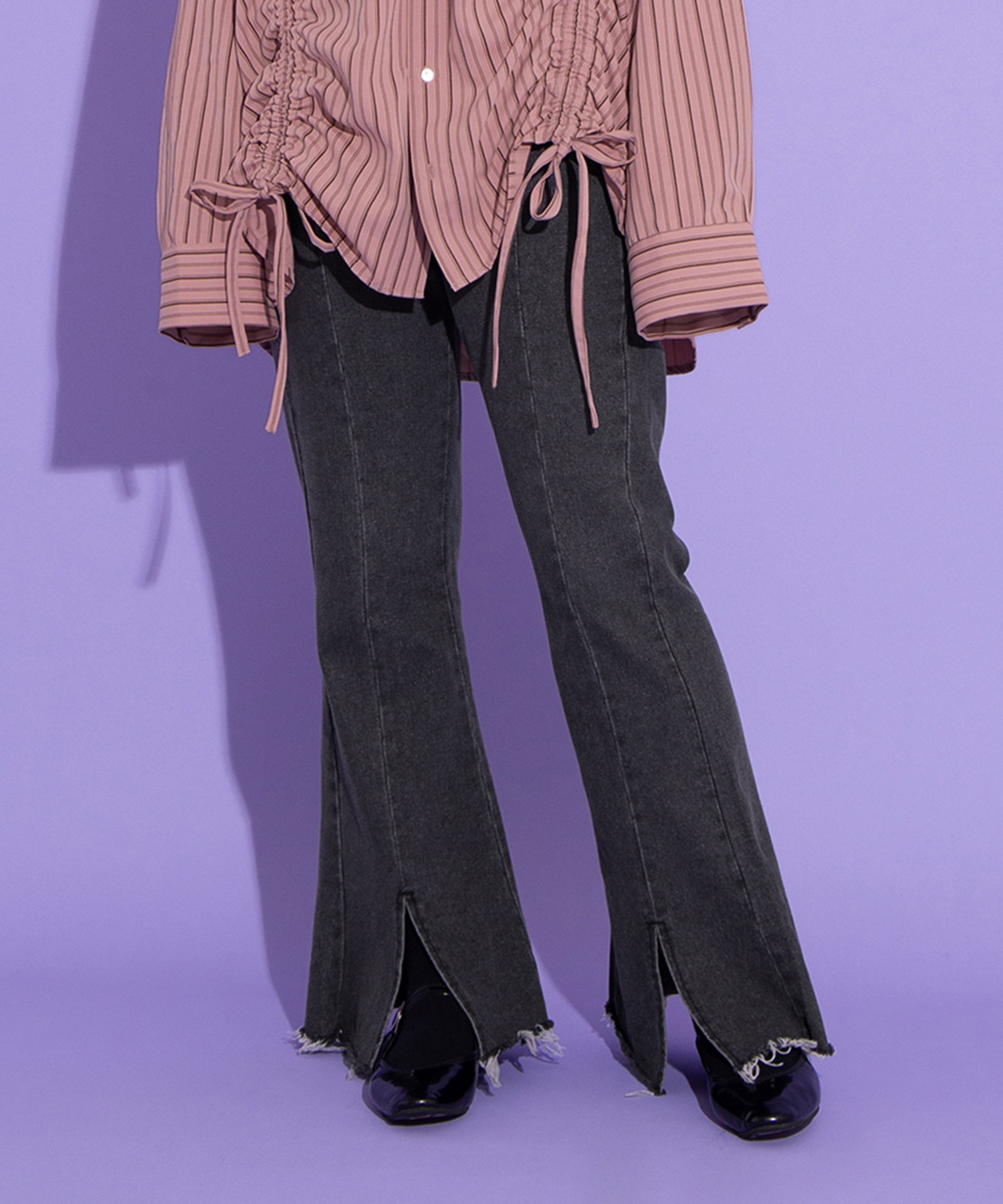 NEIL BARRETT フレアデニムパンツ フレアフィットデニムパンツ | ファッション通販サイト NUGU