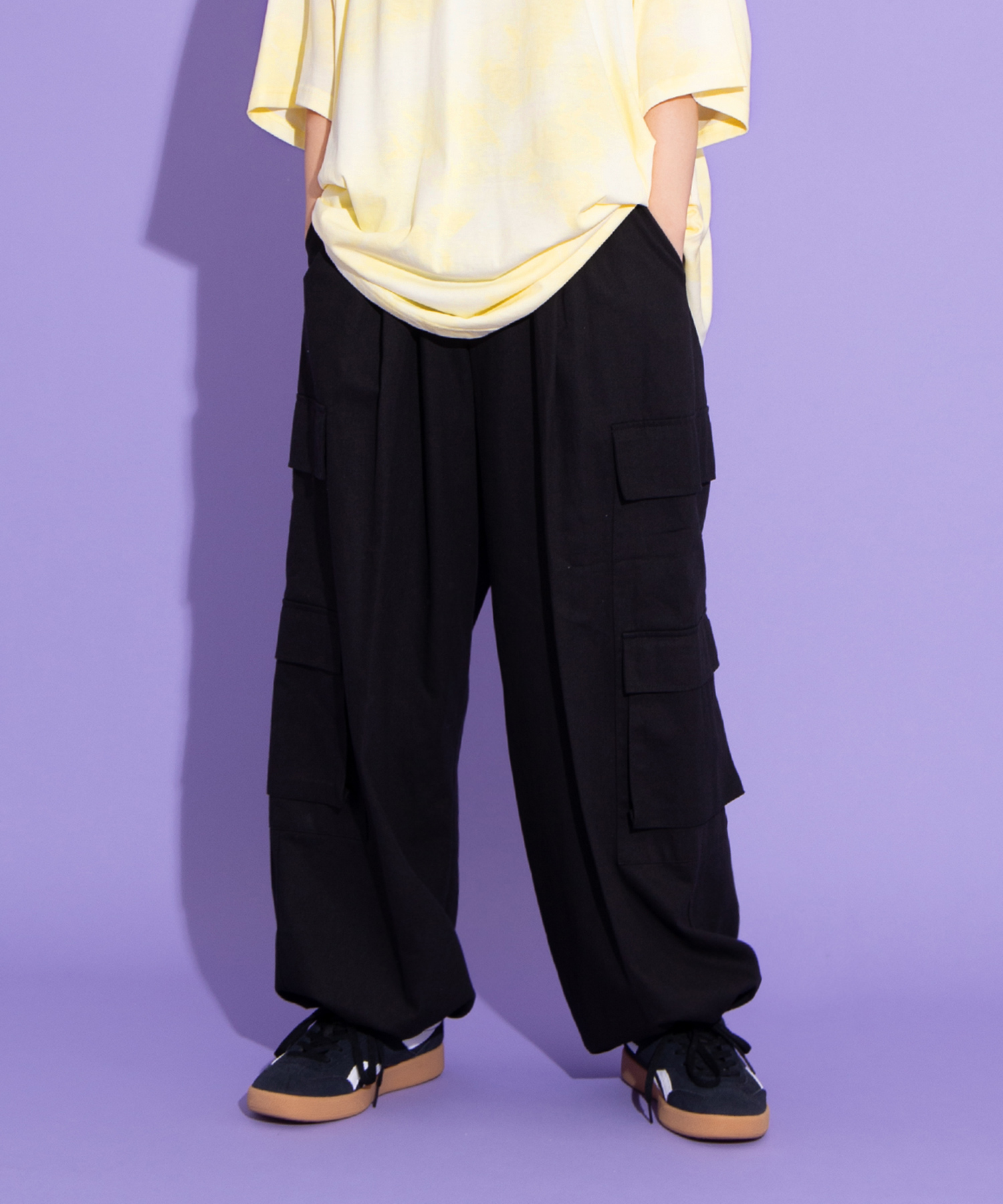 ミリタリーカーゴワイドパンツ[商品：PN24AW-021] - PUNYUS