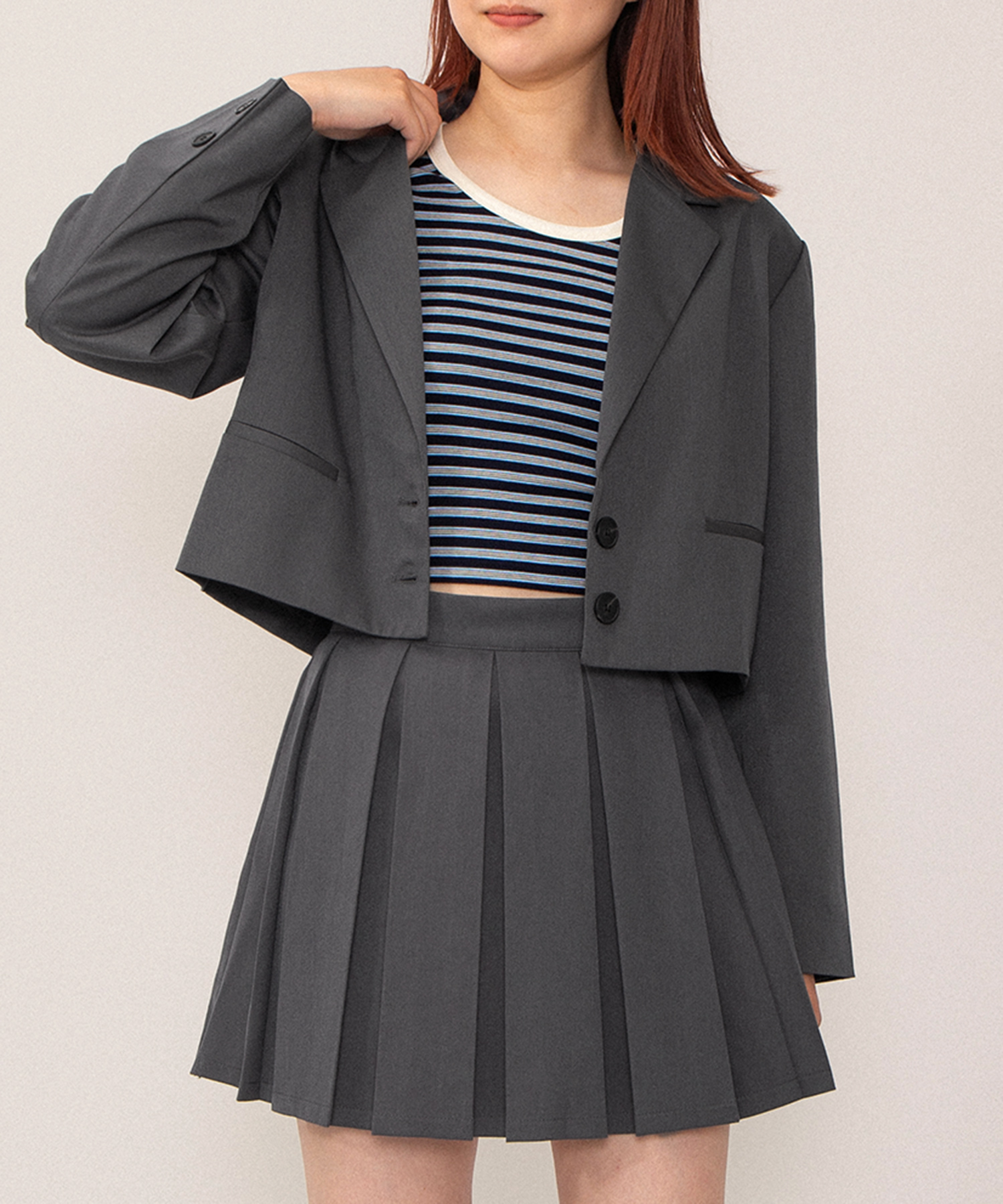 ショートテーラードジャケット[商品：PN24SS-004] - PUNYUS Online