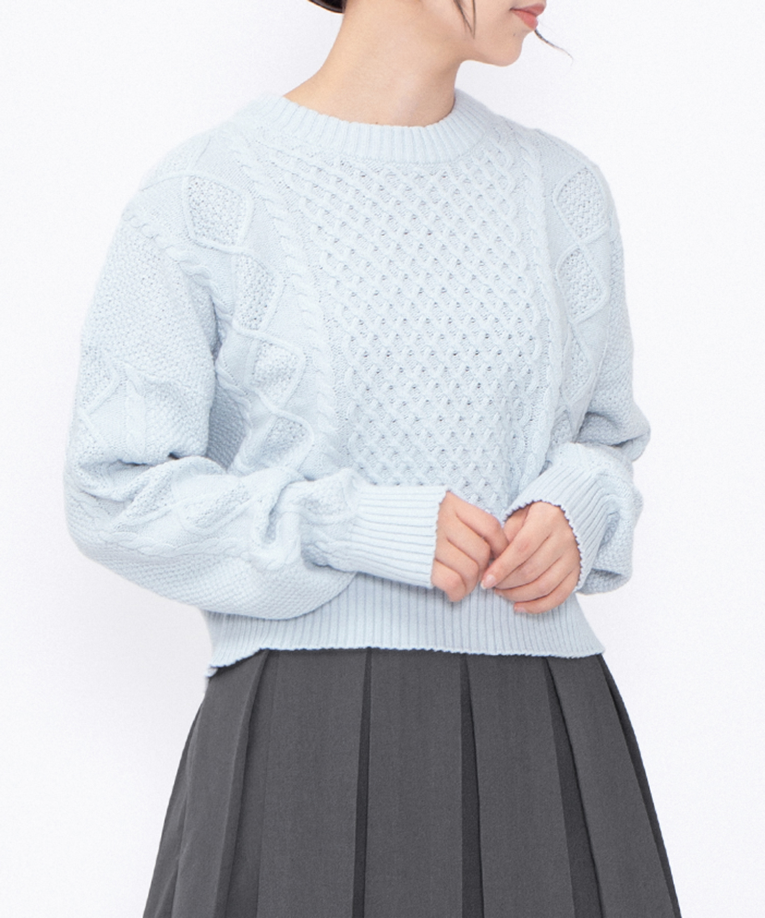 ケーブルニット[商品：PN25AW-024] - PUNYUS Online Store / 公式通販