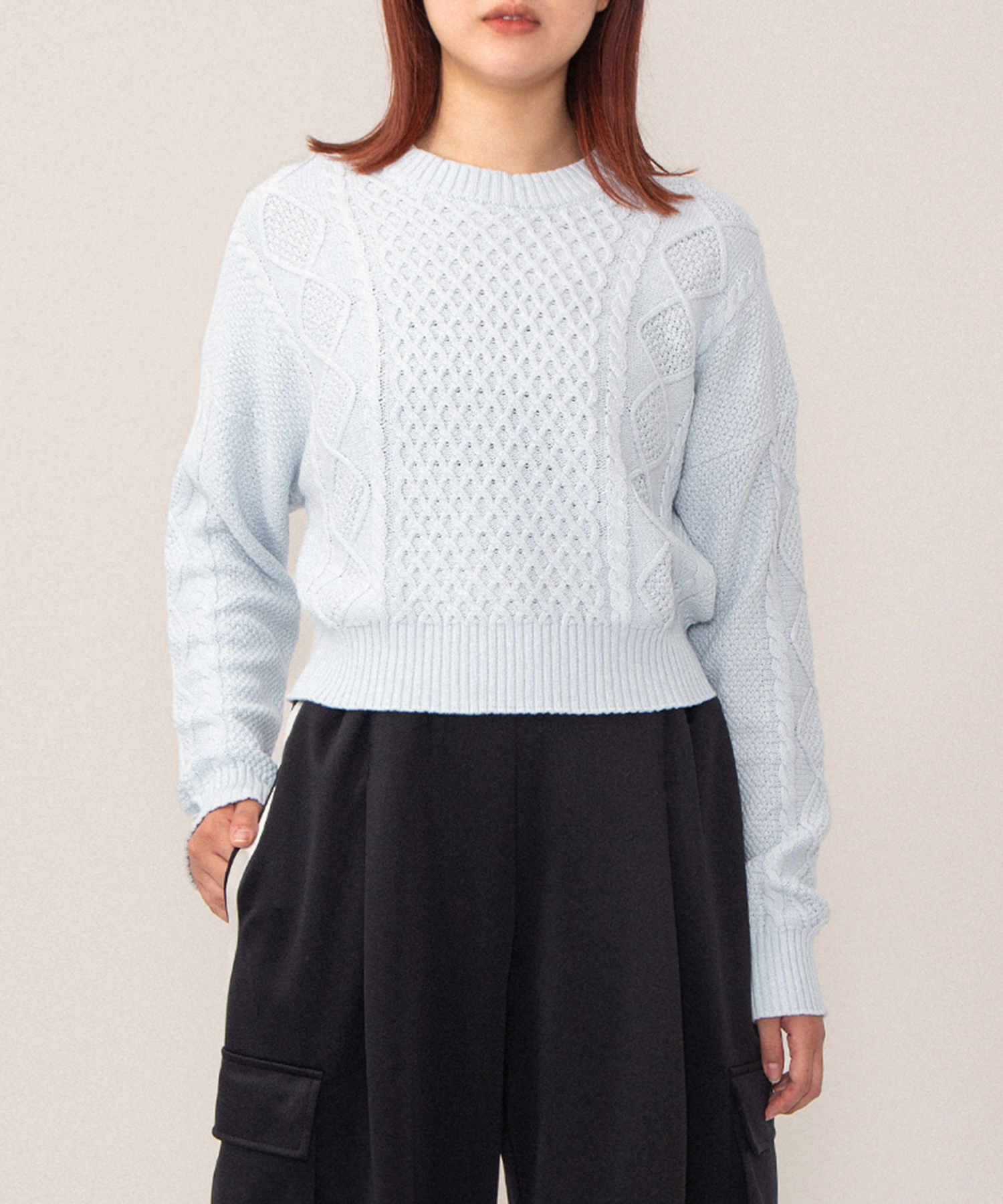 ケーブルニット[商品：PN25AW-024] - PUNYUS Online Store / 公式通販