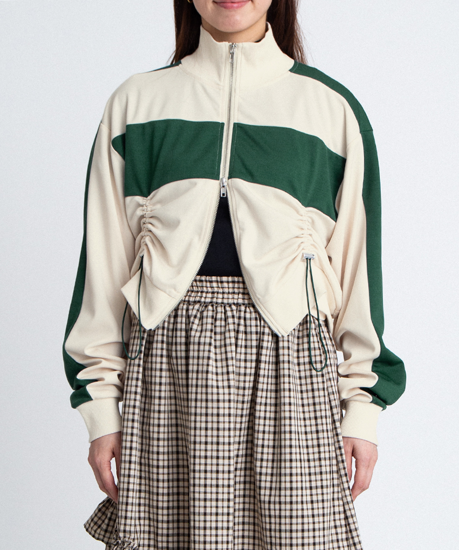 フロントドロストジャージトップ[商品：PN25AW-032] - PUNYUS Online