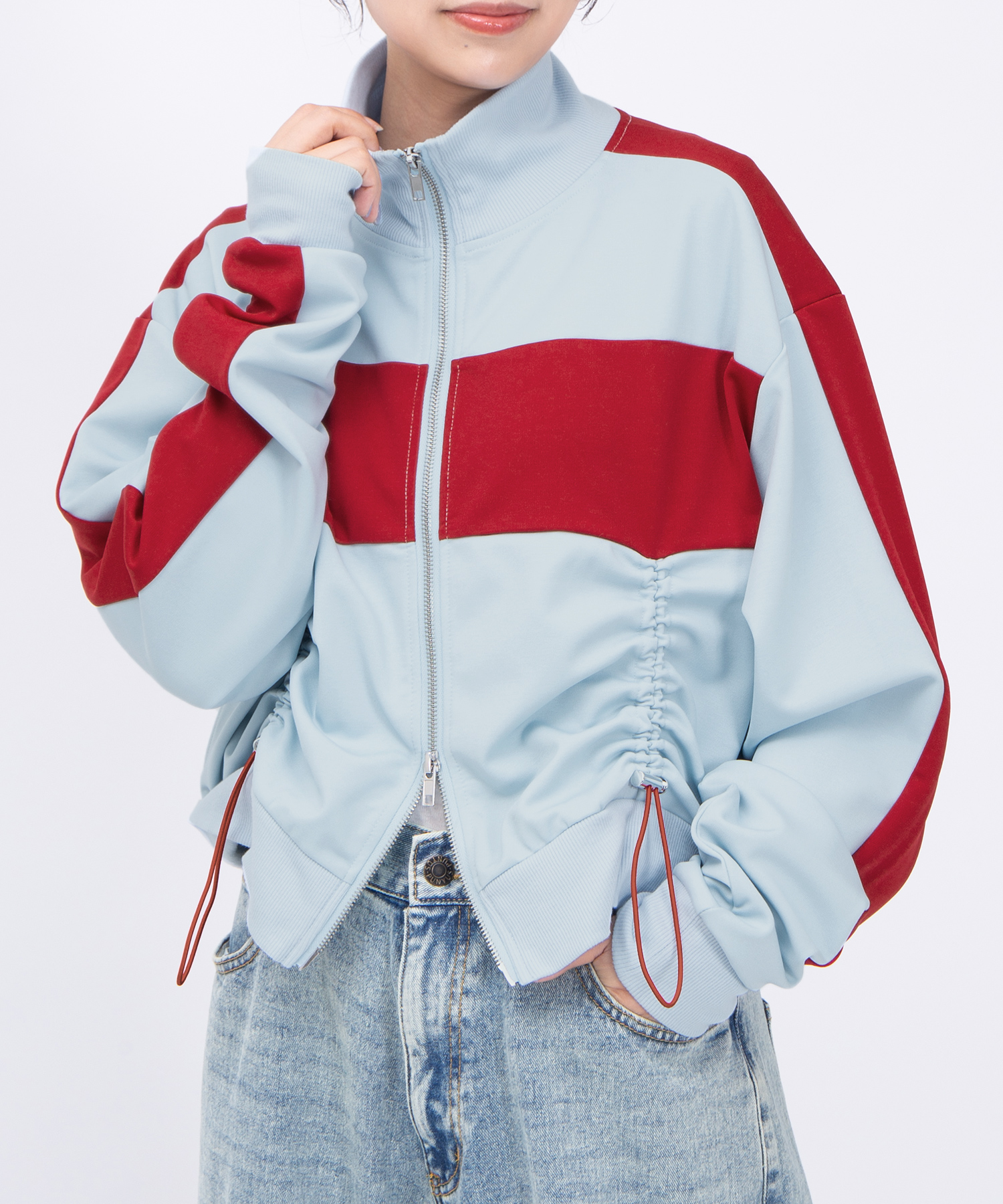 フロントドロストジャージトップ[商品：PN25AW-032] - PUNYUS Online
