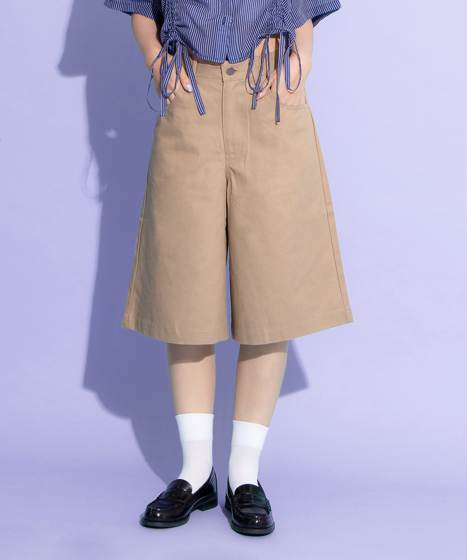 スケーターハーフパンツ[商品：PN25AWR-003] - PUNYUS Online