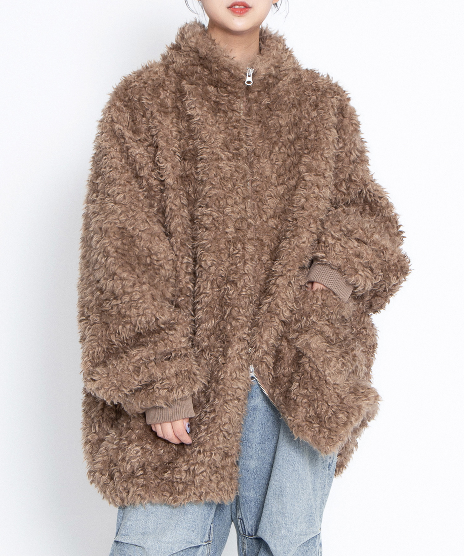 もこもこプードルブルゾン[商品：PN25AWR-042] - PUNYUS Online Store