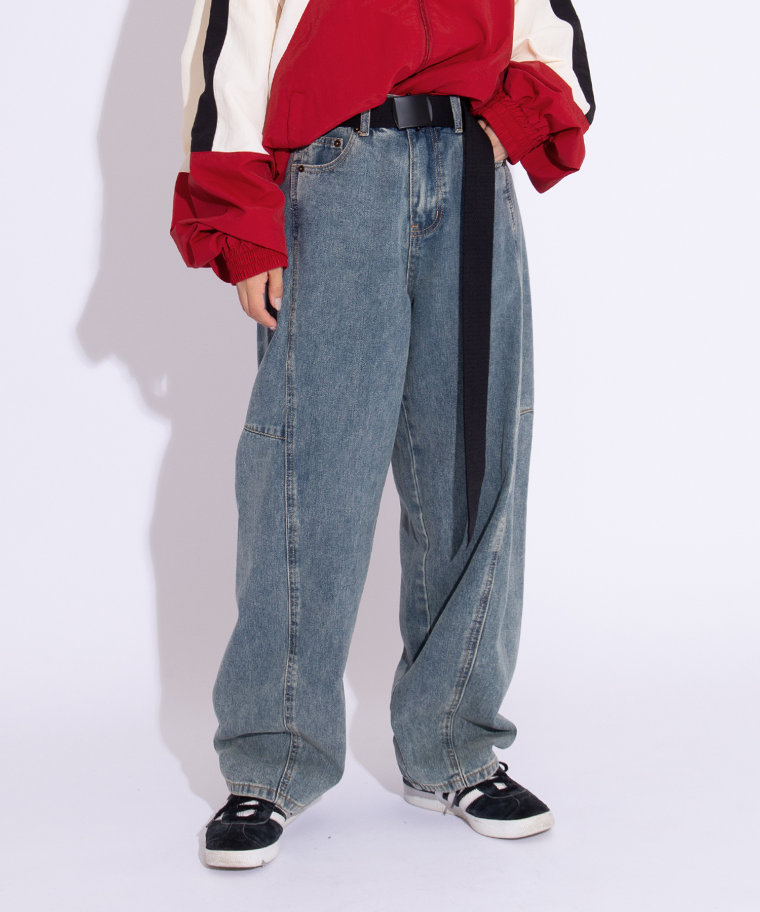 バレルデニムパンツ[商品：PN25SS-020] - PUNYUS Online Store / 公式通販