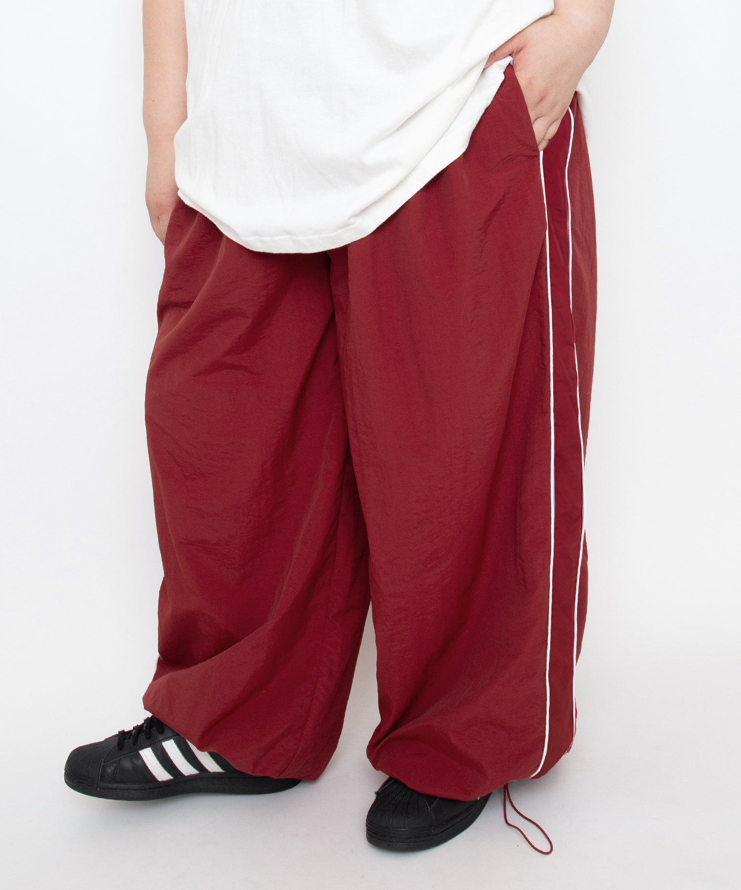 切り替えナイロンパンツ[商品：PN26AW-006] - PUNYUS Online Store