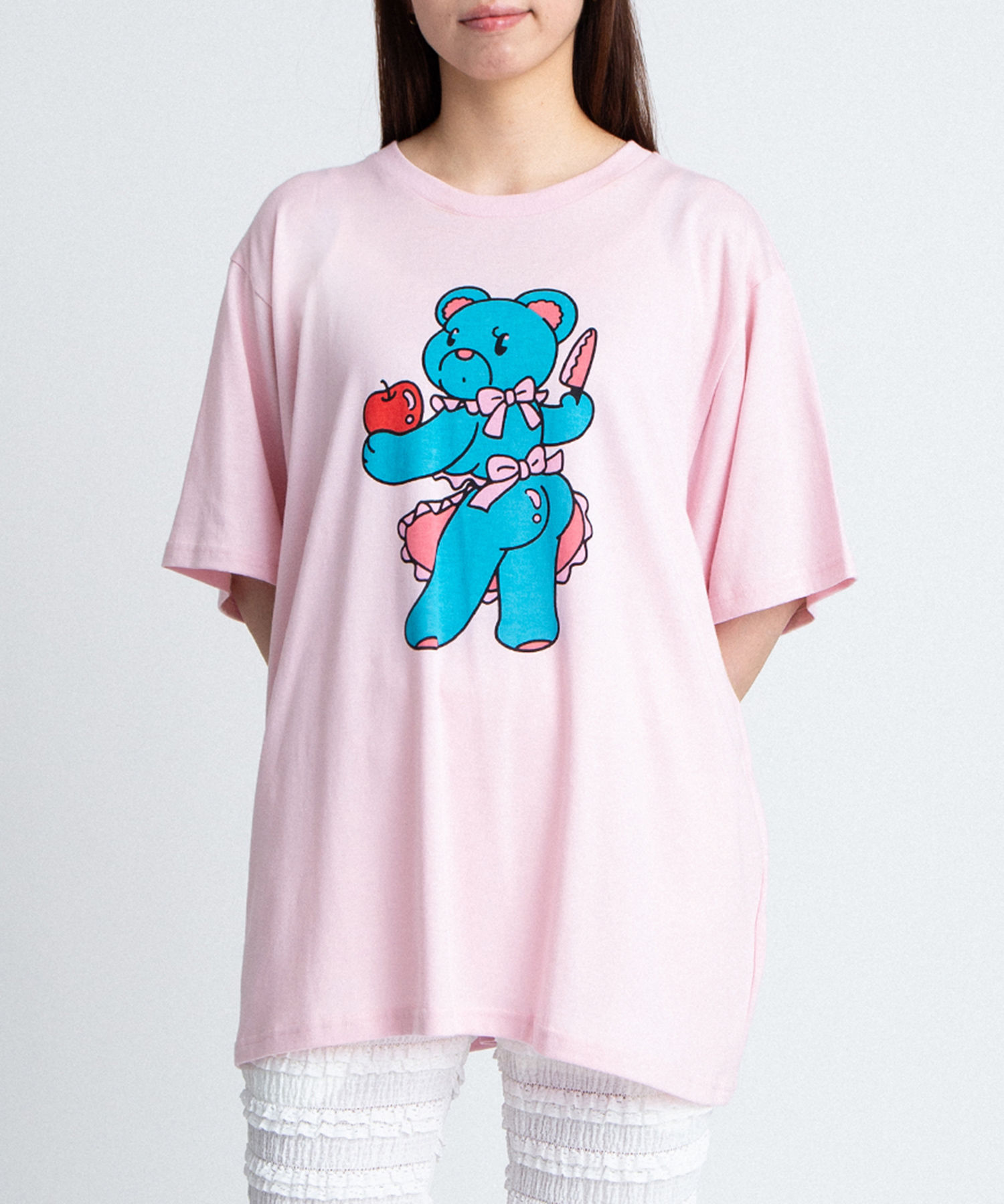 ベアプリントTシャツ[商品：PN26SS-031] - PUNYUS Online Store / 公式通販
