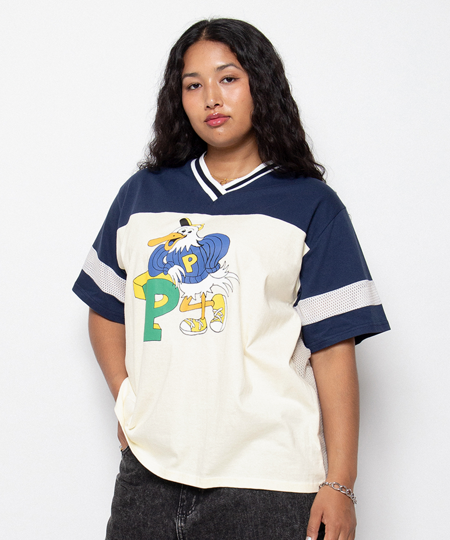 うさとの服 ボックスタイプトップス プレッピーユニフォームT[商品：PN26SS-072] - PUNYUS Online Store