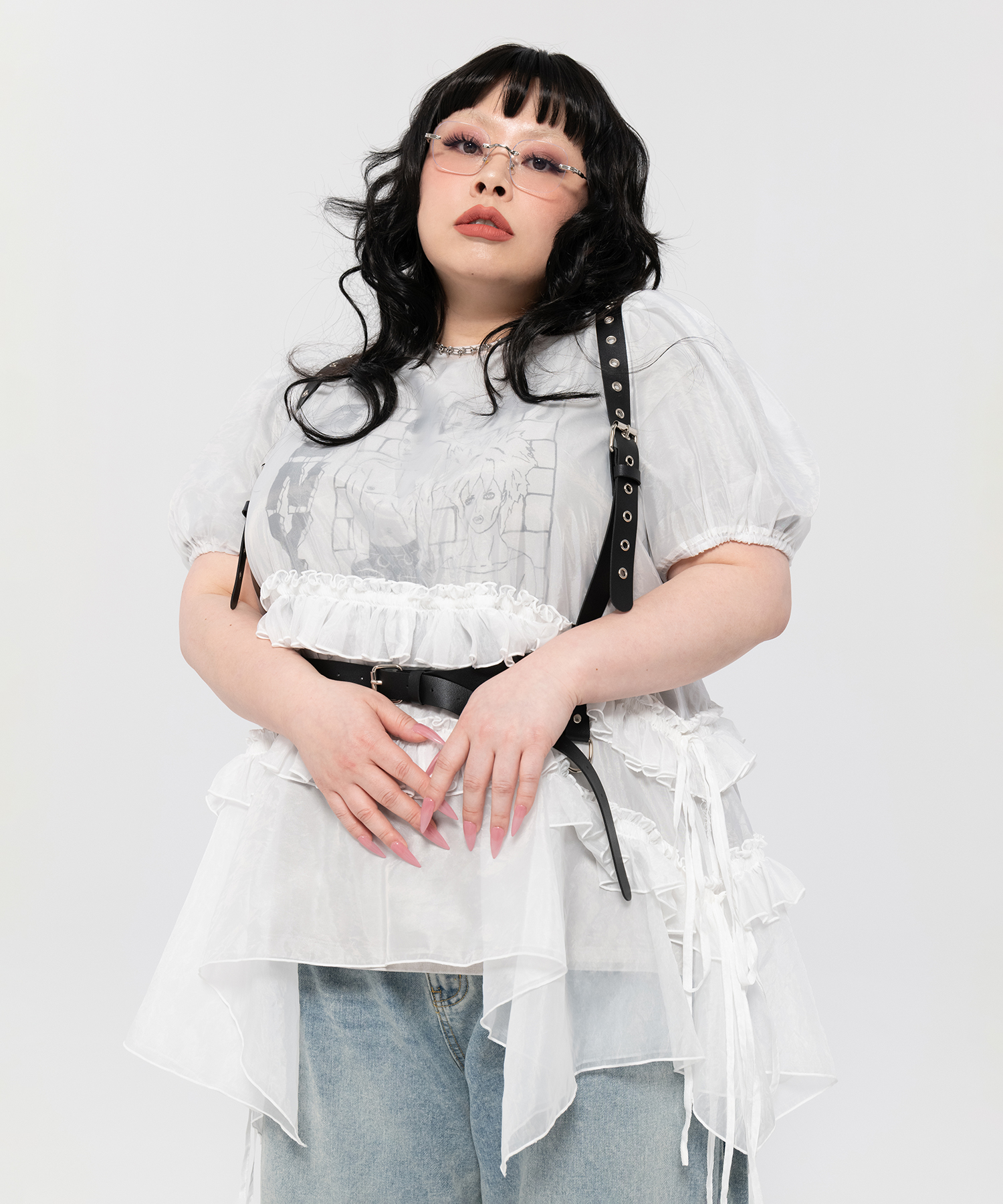 シアーワンピース[商品：PN26SS-086] - PUNYUS Online Store / 公式通販
