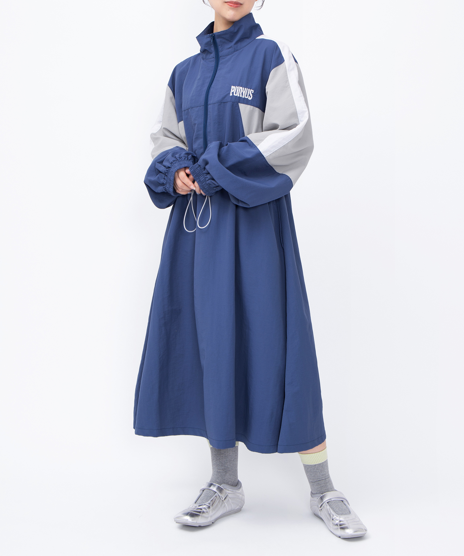 ワンピース nasu 切り替えナイロンワンピース[商品：PN26SSR-004] - PUNYUS Online